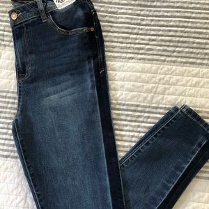 Kensie high wasted striped jeans